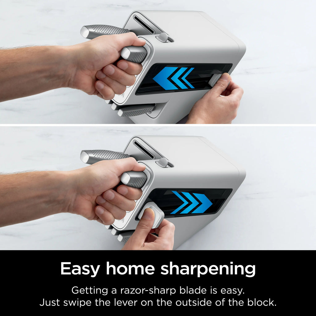 Premium 12-Piece Stainless Steel Knife System with Built-in Sharpener